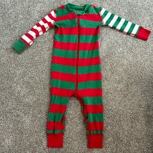 Hanna Andersson Mixed Stripe Christmas Pajamas